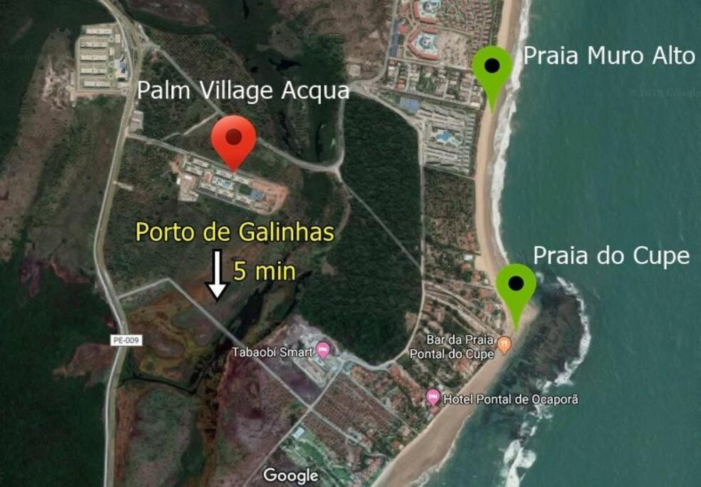 Flat Palm Village Acqua Pôrto das Galinhas Екстериор снимка